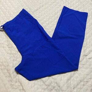 Women’s Size Large Scrub pants - Royal Blue - Scrub Star brand
